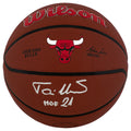 Toni Kukoc Signed Chicago Bulls Logo Wilson Alliance NBA Basketball w/HOF'21 - KUKBSK208 - Toni Kukoc Signed Chicago Bulls Logo Wilson Alliance NBA Basketball w/HOF'21 product image