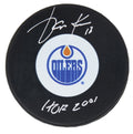 Jari Kurri Signed Edmonton Oilers Hockey Puck w/HOF 2001 - KURPUC400 - Jari Kurri Signed Edmonton Oilers Hockey Puck w/HOF 2001 product image