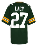 Eddie Lacy Signed Green Custom Football Jersey - (JSA) - LACJRY301 - Eddie Lacy Signed Green Custom Football Jersey - (JSA) product image