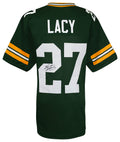 Eddie Lacy Signed Green Custom Football Jersey - LACJRY302 - Eddie Lacy Signed Green Custom Football Jersey product image