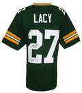 Eddie Lacy Signed Green Custom Football Jersey w/ROY'13 - LACJRY303 - Eddie Lacy Signed Green Custom Football Jersey w/ROY'13 product image