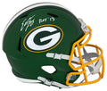 Eddie Lacy Signed Green Bay Packers FLASH Riddell Full Size Speed Replica Helmet w/ROY'13 - LACREP302 - Eddie Lacy Signed Green Bay Packers FLASH Riddell Full Size Speed Replica Helmet w/ROY'13 product image