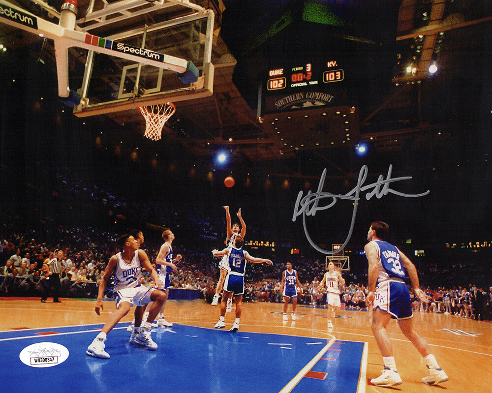 Christian Laettner Signed Duke The Shot Image 8x10 Photo - (JSA) - LAE08P207MYS - Christian Laettner Signed Duke The Shot Image 8x10 Photo - (JSA) product image