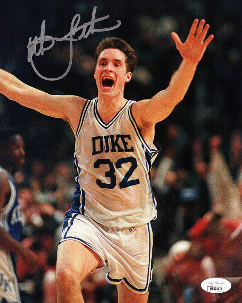 Christian Laettner Signed Duke The Shot Celebration Arms Raised 8x10 Photo - (JSA) - LAE08P208MYS - Christian Laettner Signed Duke The Shot Celebration Arms Raised 8x10 Photo - (JSA) product image