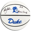 Christian Laettner Signed Duke Blue Devils Rawlings White Logo Basketball w/2x NCAA Champs - LAEBSK212 - Christian Laettner Signed Duke Blue Devils Rawlings White Logo Basketball w/2x NCAA Champs product image