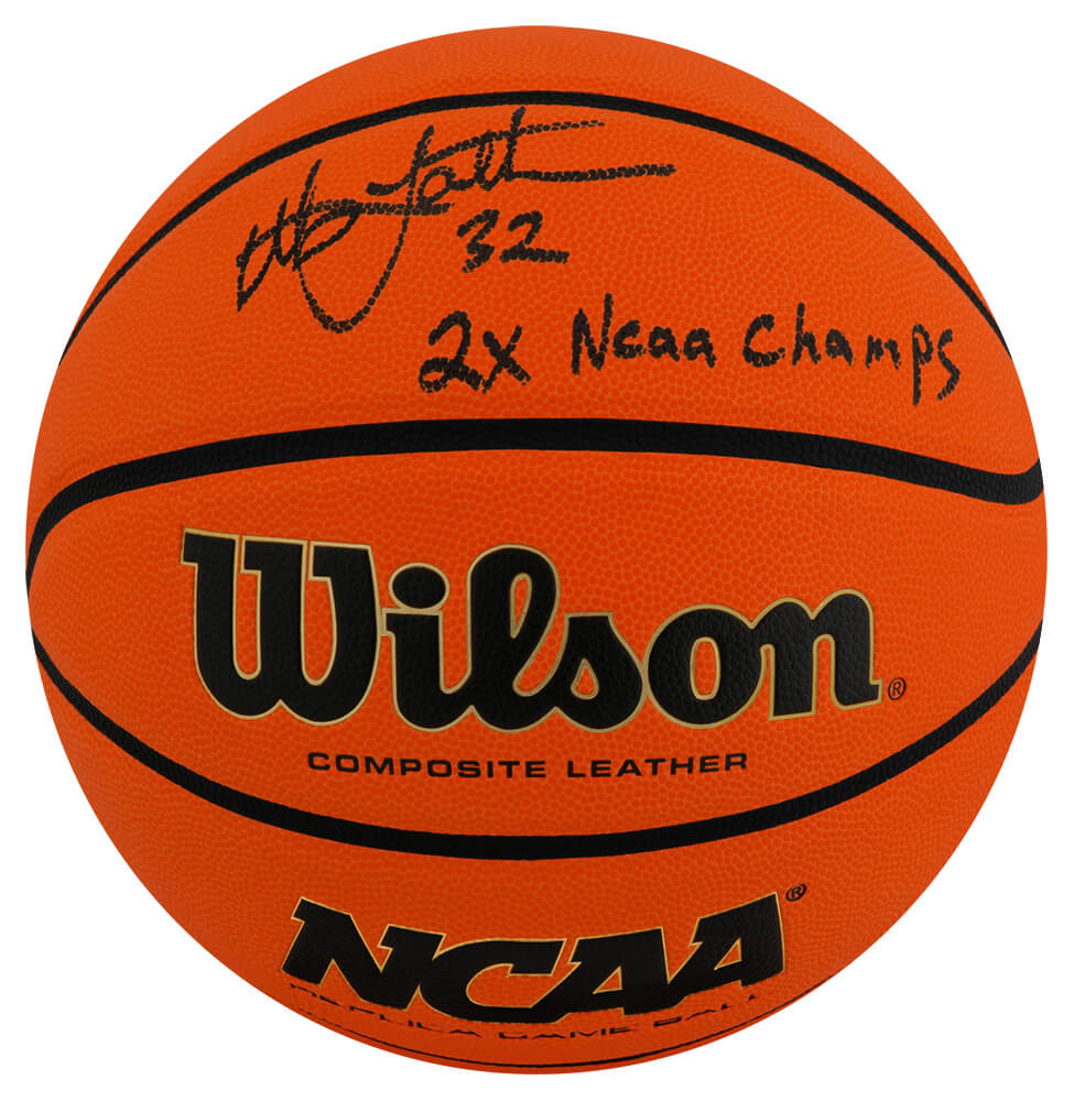 Christian Laettner Signed Wilson NCAA Game Rep Full Size Basketball w/2x NCAA Champs - LAEBSK220 - Christian Laettner Signed Wilson NCAA Game Rep Full Size Basketball w/2x NCAA Champs product image