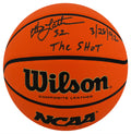 Christian Laettner Signed Wilson NCAA Game Rep Full Size Basketball w/The Shot 3-28-92 - LAEBSK221 - Christian Laettner Signed Wilson NCAA Game Rep Full Size Basketball w/The Shot 3-28-92 product image