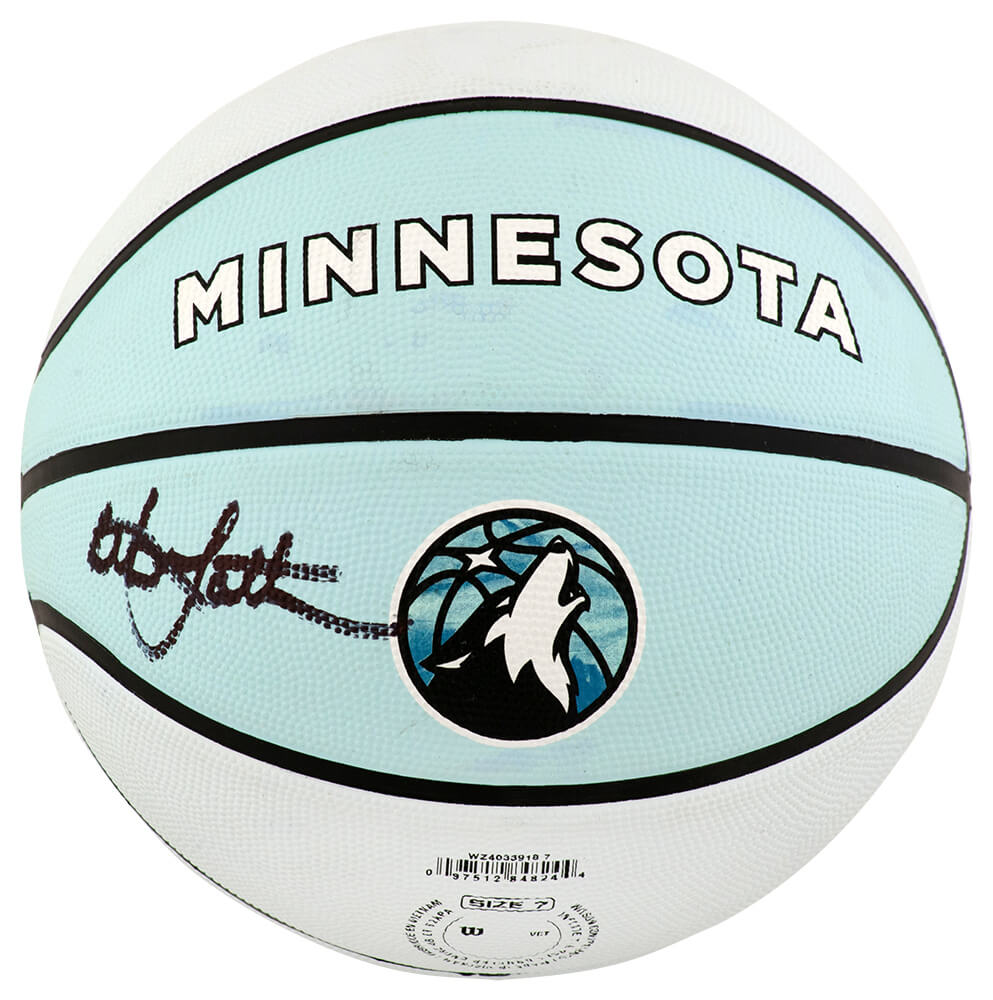 Christian Laettner Signed Wilson Minnesota Timberwolves The City NBA Logo Basketball - LAEBSK224 - Christian Laettner Signed Wilson Minnesota Timberwolves The City NBA Logo Basketball product image