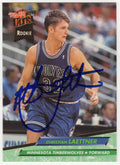 Christian Laettner Signed Minnesota Timberwolves 1992-93 Fleer Ultra Rookie Basketball Card #304 - LAECAR202 - Christian Laettner Signed Minnesota Timberwolves 1992-93 Fleer Ultra Rookie Basketball Card #304 product image