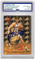 Christian Laettner Signed Timberwolves 1992-93 Fleer Ultra Rookie Series Basketball Card #4 - (PSA Encapsulated) - LAECAR208 - Christian Laettner Signed Timberwolves 1992-93 Fleer Ultra Rookie Series Basketball Card #4 - (PSA Encapsulated) product image