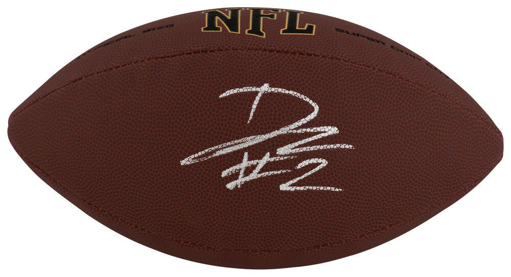 DJ Lagway Signed Wilson Super Grip Full Size NFL Football - LAGFTB301 - DJ Lagway Signed Wilson Super Grip Full Size NFL Football product image
