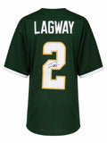 DJ Lagway Signed Black Custom College Football Jersey - LAGJRY300 - DJ Lagway Signed Black Custom College Football Jersey product image