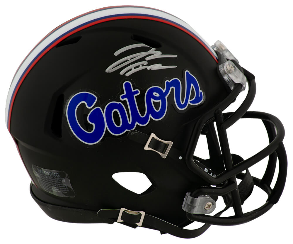 DJ Lagway Signed Florida Gators Black Riddell Speed Mini Helmet - LAGMIN301 - DJ Lagway Signed Florida Gators Black Riddell Speed Mini Helmet product image