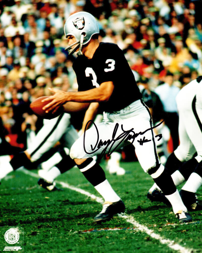 Daryle Lamonica Signed Raiders Action 8x10 Photo - LAM08P310 - Daryle Lamonica Signed Raiders Action 8x10 Photo product image
