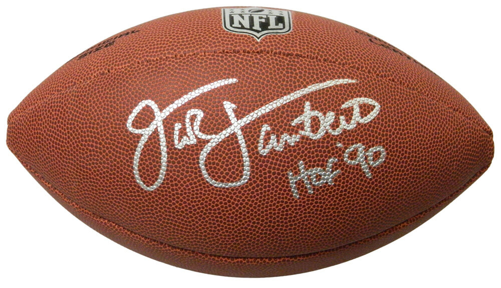 Jack Lambert Signed Wilson Limited Full Size NFL Football w/HOF'90 - LAMFTB301 - Jack Lambert Signed Wilson Limited Full Size NFL Football w/HOF'90 product image