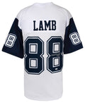 Ceedee Lamb Signed White Custom Football Jersey - (JSA) - LAMJRY300 - Ceedee Lamb Signed White Custom Football Jersey - (JSA) product image