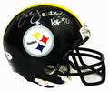 Jack Lambert Signed Steelers Riddell Mini Helmet w/HOF'90 - LAMMIN300 - Jack Lambert Signed Steelers Riddell Mini Helmet w/HOF'90 product image