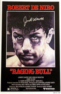 Jake Lamotta Signed Raging Bull 11x17 Movie Poster - LAMPST500 - Jake Lamotta Signed Raging Bull 11x17 Movie Poster product image