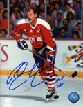 Rod Langway Signed Capitals Red Jersey Action 8x10 Photo w/HOF'02 - LAN08P401 - Rod Langway Signed Capitals Red Jersey Action 8x10 Photo w/HOF'02 product image