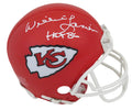 Willie Lanier Signed Kansas City Chiefs Riddell Mini Helmet w/HOF'86 - LANMIN330 - Willie Lanier Signed Kansas City Chiefs Riddell Mini Helmet w/HOF'86 product image