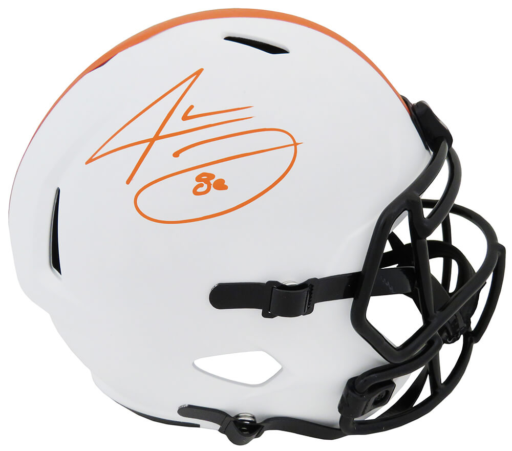 Jarvis Landry Signed Cleveland Browns Lunar Eclipse Riddell Full Size Speed Replica Helmet (Fanatics) - LANREP302 - Jarvis Landry Signed Cleveland Browns Lunar Eclipse Riddell Full Size Speed Replica Helmet (Fanatics) product image