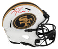 Trey Lance Signed San Francisco 49ers LUNAR Eclipse Riddell Full Size Speed Replica Helmet - (Fanatics) - LANREP312 - Trey Lance Signed San Francisco 49ers LUNAR Eclipse Riddell Full Size Speed Replica Helmet - (Fanatics) product image