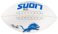 Sam LaPorta Signed Detroit Lions Rawlings White Logo Football - (Beckett) - LAPFTB300 - Sam LaPorta Signed Detroit Lions Rawlings White Logo Football - (Beckett) product image