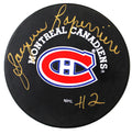 Jacques Laperriere Signed Montreal Canadiens Hockey Puck - LAPPUC400 - Jacques Laperriere Signed Montreal Canadiens Hockey Puck product image
