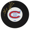 Guy Lapointe Signed Montreal Canadiens Hockey Puck - LAPPUC411 - Guy Lapointe Signed Montreal Canadiens Hockey Puck product image