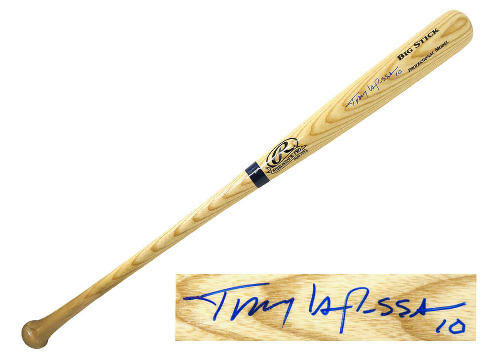 Tony LaRussa Signed Rawlings Big Stick Blonde Baseball Bat - LARBAT110 - Tony LaRussa Signed Rawlings Big Stick Blonde Baseball Bat product image