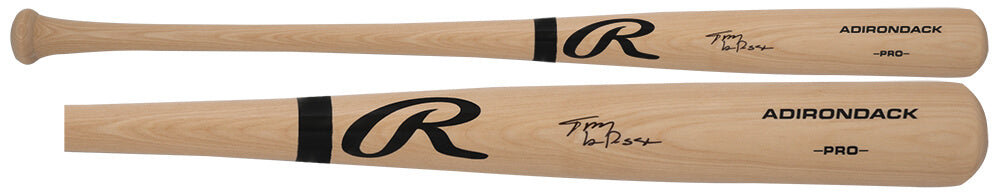 Tony LaRussa Signed Rawlings Pro Blonde Baseball Bat - LARBAT112 - Tony LaRussa Signed Rawlings Pro Blonde Baseball Bat product image