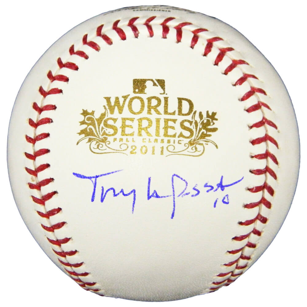 Tony LaRussa Signed 2011 World Series Baseball - LARBSB110 - Tony LaRussa Signed 2011 World Series Baseball product image