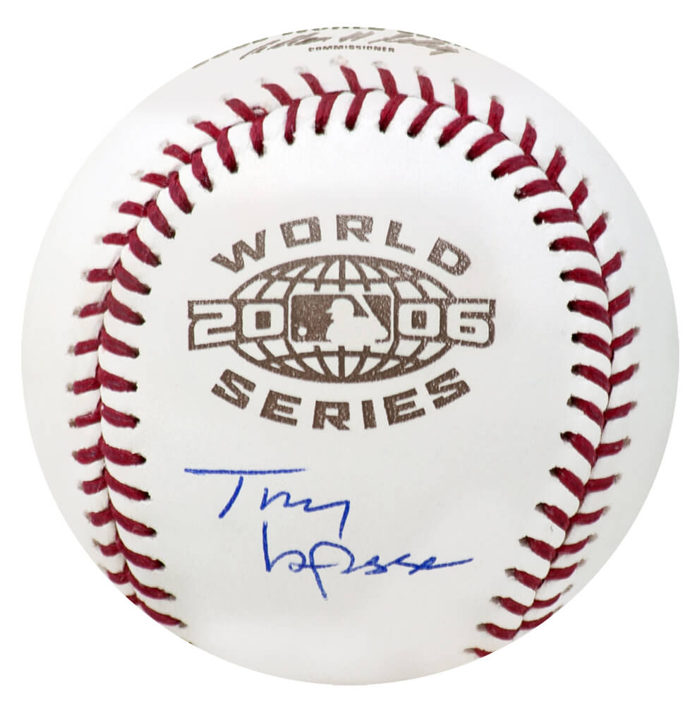 Tony LaRussa Signed Rawlings 2006 World Series (St Louis Cardinals) Baseball - LARBSB115 - Tony LaRussa Signed Rawlings 2006 World Series (St Louis Cardinals) Baseball product image