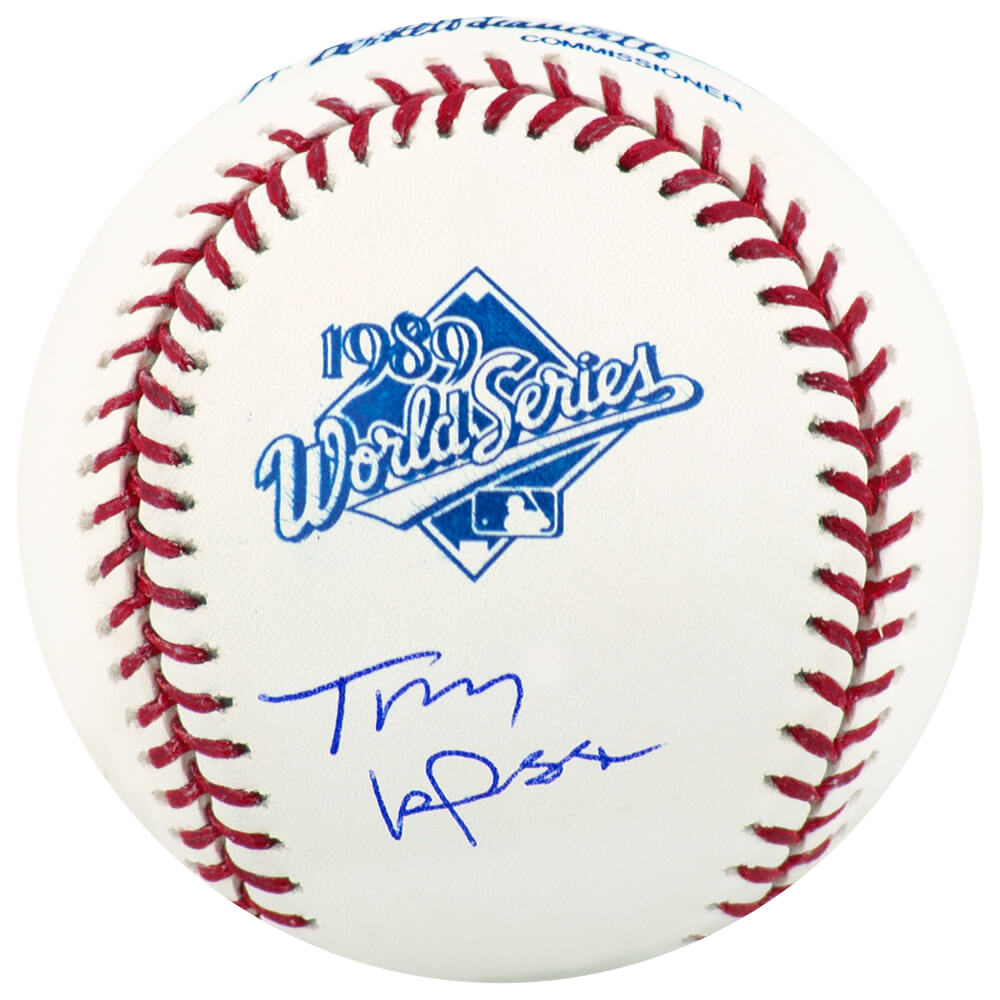 Tony LaRussa Signed Rawlings 1989 World Series (Oakland A's) Baseball - LARBSB117 - Tony LaRussa Signed Rawlings 1989 World Series (Oakland A's) Baseball product image