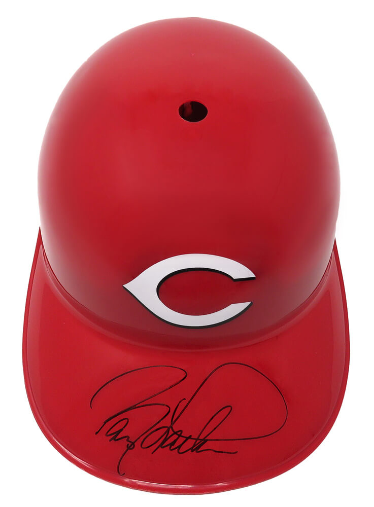 Barry Larkin Signed Cincinnati Reds Replica Batting Helmet (JSA) - LARBTH100 - Barry Larkin Signed Cincinnati Reds Replica Batting Helmet (JSA) product image