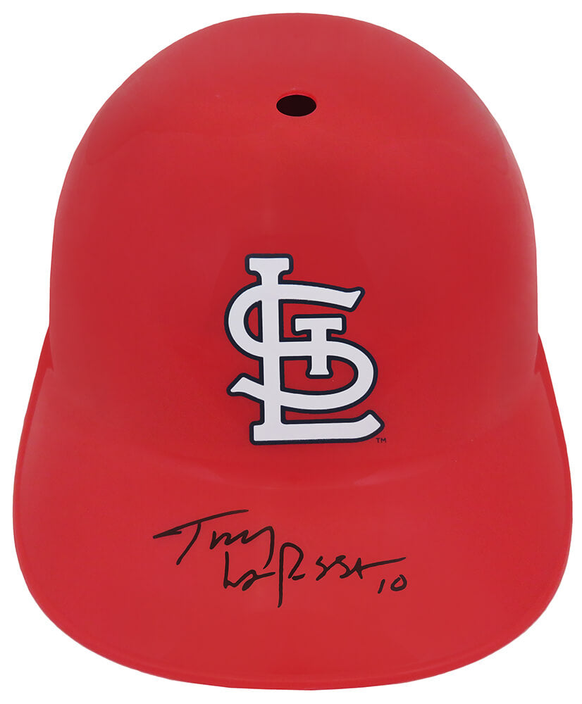 Tony LaRussa Signed St Louis Cardinals Souvenir Replica Batting Helmet - LARBTH111 - Tony LaRussa Signed St Louis Cardinals Souvenir Replica Batting Helmet product image