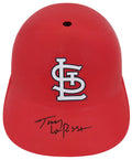 Tony LaRussa Signed St. Louis Cardinals Replica Souvenir Batting Helmet - LARBTH112 - Tony LaRussa Signed St. Louis Cardinals Replica Souvenir Batting Helmet product image