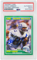 Steve Largent Signed Seattle Seahawks 1989 Score Record Breaker Football Card #327 w/HOF'95 - (PSA Encapsulated) - LARCAR307 - Steve Largent Signed Seattle Seahawks 1989 Score Record Breaker Football Card #327 w/HOF'95 - (PSA Encapsulated) product image