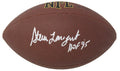 Steve Largent Signed Wilson NFL Full Size Super Grip Football w/HOF 95 - LARFTB310 - Steve Largent Signed Wilson NFL Full Size Super Grip Football w/HOF 95 product image