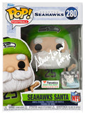 Steve Largent Signed Seattle Seahawks SANTA Funko Pop Doll #280 w/HOF'95 - LARFUN301 - Steve Largent Signed Seattle Seahawks SANTA Funko Pop Doll #280 w/HOF'95 product image