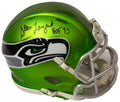 Steve Largent Signed Seattle Seahawks Blaze Riddell Mini Helmet w/HOF'95 - LARMIN301 - Steve Largent Signed Seattle Seahawks Blaze Riddell Mini Helmet w/HOF'95 product image