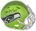 Steve Largent Signed Seattle Seahawks FLASH Riddell Speed Mini Helmet w/HOF'95 - LARMIN310 - Steve Largent Signed Seattle Seahawks FLASH Riddell Speed Mini Helmet w/HOF'95 product image