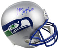 Steve Largent Signed Seahawks T/B Riddell Full Size Replica Helmet w/HOF'95 - LARREP302 - Steve Largent Signed Seahawks T/B Riddell Full Size Replica Helmet w/HOF'95 product image