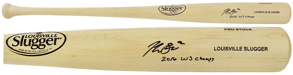 Tommy La Stella Signed Louisville Slugger Pro Stock Blonde Baseball Bat w/2016 WS Champs - LASBAT100 - Tommy La Stella Signed Louisville Slugger Pro Stock Blonde Baseball Bat w/2016 WS Champs product image