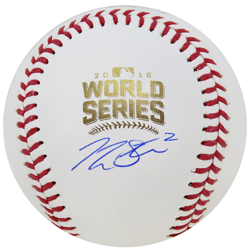 Tommy La Stella Signed Rawlings Official 2016 World Series MLB Baseball - LASBSB112 - Tommy La Stella Signed Rawlings Official 2016 World Series MLB Baseball product image