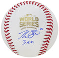 Tommy La Stella Signed Rawlings Official 2016 World Series MLB Baseball w/3 A.M. - LASBSB113 - Tommy La Stella Signed Rawlings Official 2016 World Series MLB Baseball w/3 A.M. product image