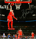 Zach LaVine Signed Chicago Bulls One Hand Dunk Action 16x20 Photo - LAV16P200 - Zach LaVine Signed Chicago Bulls One Hand Dunk Action 16x20 Photo product image