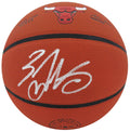 Zach Lavine Signed Wilson Chicago Bulls Logo NBA Basketball (Fanatics) - LAVBSK204 - Zach Lavine Signed Wilson Chicago Bulls Logo NBA Basketball (Fanatics) product image