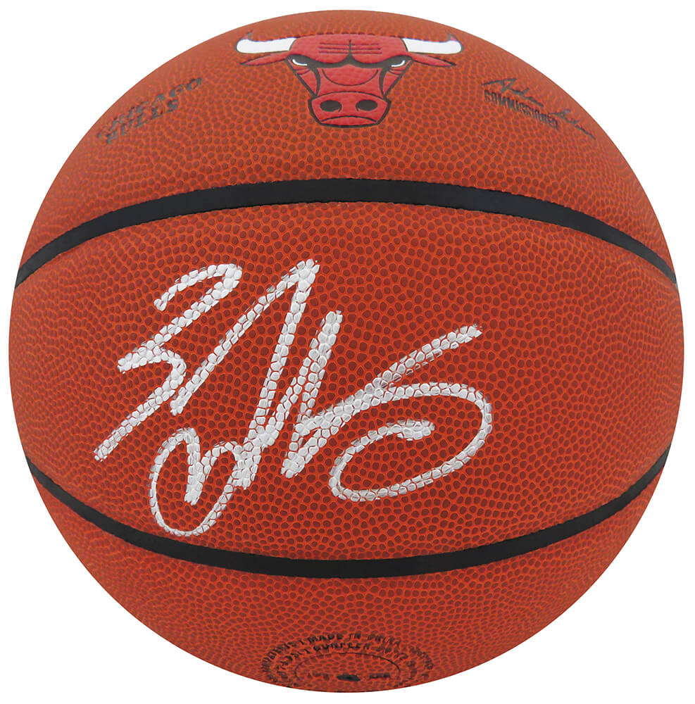 Zach Lavine Signed Wilson Chicago Bulls Logo NBA Basketball (Fanatics) - LAVBSK204 - Zach Lavine Signed Wilson Chicago Bulls Logo NBA Basketball (Fanatics) product image