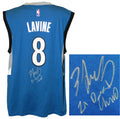 Zach LaVine Signed Minnesota Timberwolves Blue Fanatics Replica Basketball Jersey w/2x Dunk Champ - LAVJRY202 - Zach LaVine Signed Minnesota Timberwolves Blue Fanatics Replica Basketball Jersey w/2x Dunk Champ product image